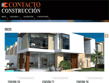 Tablet Screenshot of contactoconstruccion.com